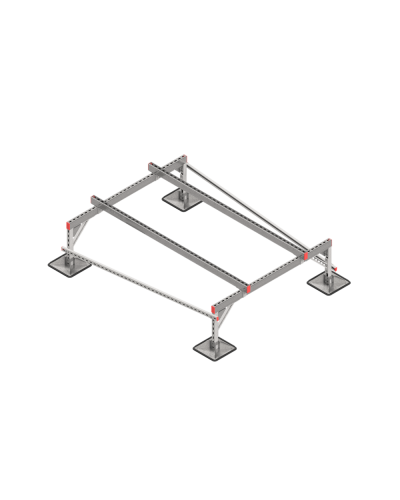 Опорная конструкция для установки оборудования TECHNORAPTOR STEELFOOT 1500х2000 тип 1 КМ-профиль (KM-TR-STF-SSEI-1500-2000-1) в Муроме Системы видеонаблюдения Pintop.ru