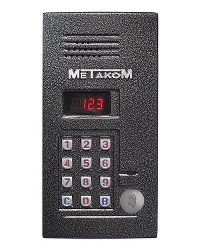 Блок вызова домофона Метаком MK2012-MFEV в Муроме Блоки вызова многоабонентные Pintop.ru
