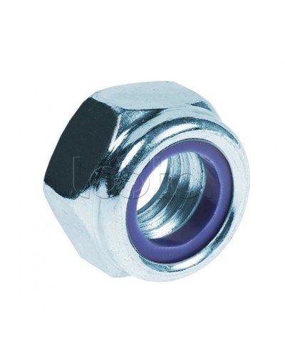 Гайка М12 с контрящим кольцом (DIN 985) (15 шт/уп) Промрукав (PR08.3669) в Муроме Крепеж Pintop.ru