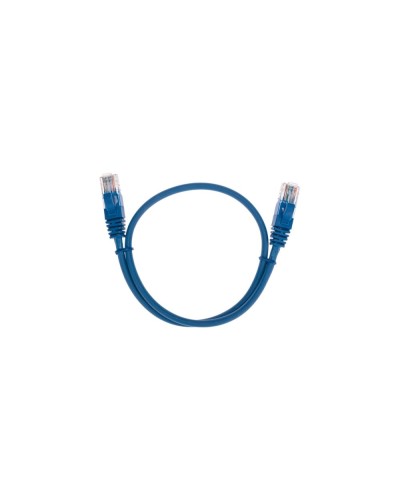 Патч-корд U/UTP, CAT 5e, RJ45-RJ45, 26AWG, LSZH, синий, 0,5м REXANT 02-0104-05 в Муроме Патчкорды (медные) Pintop.ru