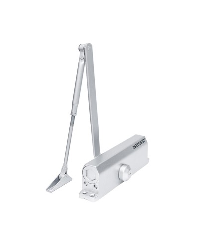 Доводчик NOTEDO DC-160 DA EN1-5, с задержкой закрывания, с рычажной тягой, (коричневый) (RAL8016) в Муроме Доводчики Pintop.ru