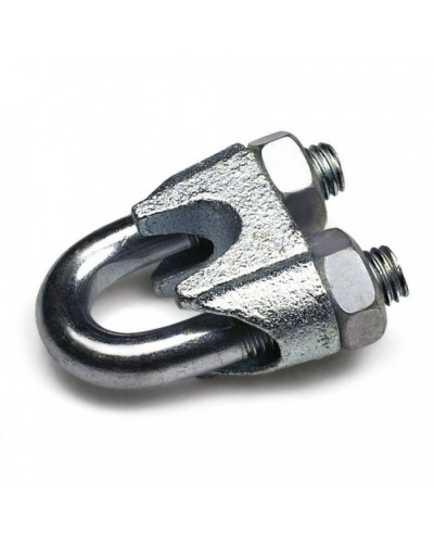 Зажим троса одинарный D6мм тип Слоник DIN 741 (100 шт/уп) Промрукав (PR08.3894) в Муроме Держатели, клипсы, скобы Pintop.ru