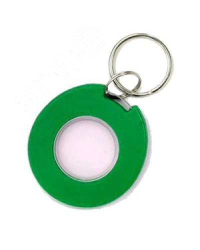 IronLogic IL-08MGT, 1K,с кольцом, зелёный с прозрачной серединой в Муроме Оптовые идентификаторы Pintop.ru