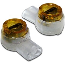 Соединитель проводов 0.4-0.9 мм, изолированный (скотчлок), прямое соединение, гель TWT TWT-SLC-UY2