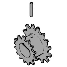 Звездочка выходная С100 Came 119RIC004