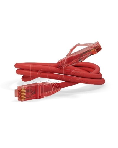Патч-корд U/UTP Hyperline PC-LPM-UTP-RJ45-RJ45-C5e-0.15M-LSZH-RD в Муроме Патчкорды (медные) Pintop.ru
