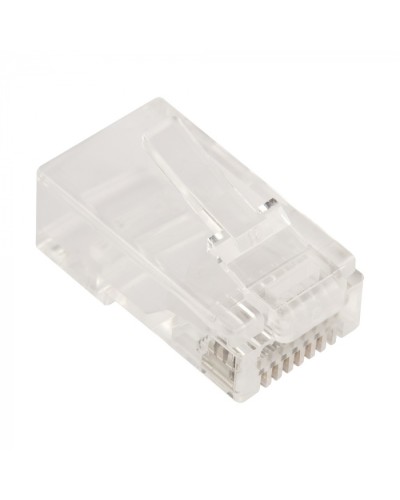 Коннектор RJ45 тип EZ, 8P8C, UTP, Cat.6, универс, покрытие 50 микрон,100 шт. LANMASTER (LAN-EZ45-8P8C/U6-100) в Муроме Коннекторы и разъемы Pintop.ru