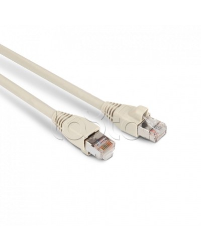 Патч-корд RJ45-RJ45 F/UTP, кат.6a, LSZH, экран (3м) Hyperline PC-LPM-STP-RJ45-RJ45-C6a-3M-LSZH-GY в Муроме Патчкорды (медные) Pintop.ru