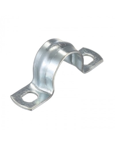 Скоба оцинк. с двумя отверстиями, для трубы D20мм (5шт) Экопласт (43620-5) - Скоба оцинкованная с двумя отверстиями, для трубы D20мм (5шт) Экопласт в Муроме Держатели, клипсы, скобы Pintop.ru