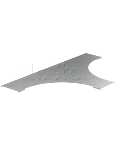 Крышка разв. лестн. LESTA Т-обр. осн. 200мм R600 HDZ IEK (CRT05D-4-200-10-HDZ) в Муроме Аксессуары для лотков Pintop.ru