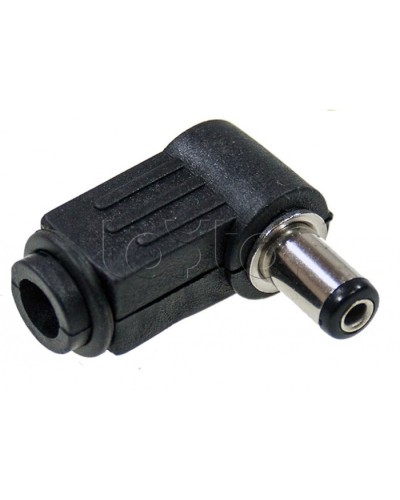 Разъем питания штекер 2.1х5.5x10мм угловой (50шт/уп) REXANT 14-0312 в Муроме Коннекторы Pintop.ru