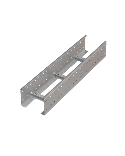 Лоток лестничный 150х800х1,2 L4500 мм N КМ-профиль (LL150-800-1.2-4500 N) в Муроме Кабельные лотки Pintop.ru