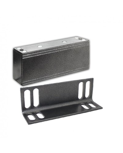 Замок электромагнитный Олевс М1-150 с уголком серебряный антик в Муроме Электромагнитные замки Pintop.ru