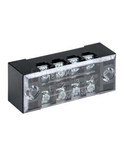 Терминал клеммный TB-1504 до 1,5 мм2 15A 4 клеммные пары EKF PROxima (tb-1504) в Муроме Клеммные колодки Pintop.ru