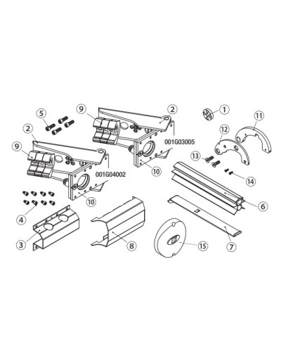 Устройство защиты стрелы при столкновении с автомобилем для стрелы Came 001G03006 в Муроме Запчасти для шлагбаумов и автоматики Pintop.ru