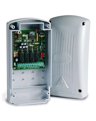 Внешний, двухчастотный, 4-канальный радиодекодер Came 806RV-0020 в Муроме Запчасти для шлагбаумов и автоматики Pintop.ru