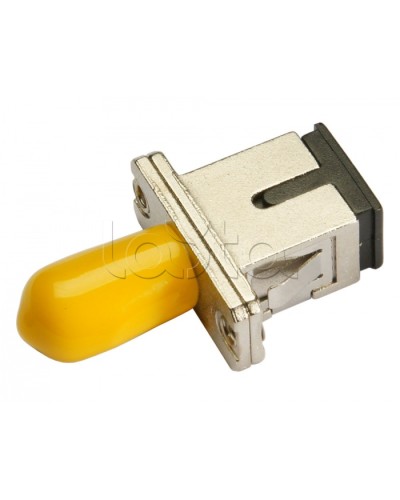 Соединитель проходной ST-SC, SM(для одномодового кабеля), simplex Cabeus ST-SC-SM в Муроме Проходные адаптеры и розетки оптические Pintop.ru