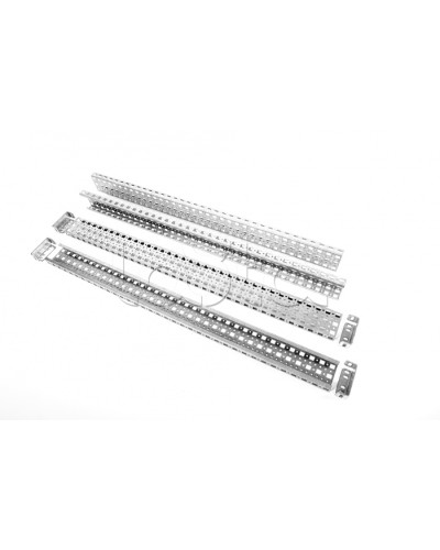 Шина монтажная 23х73 с держателем для шкафов EMS высота/ширина/глубина 1000 мм Elbox EMS-RM-73.23.1000 в Муроме Аксессуары для стоек и шкафов Pintop.ru