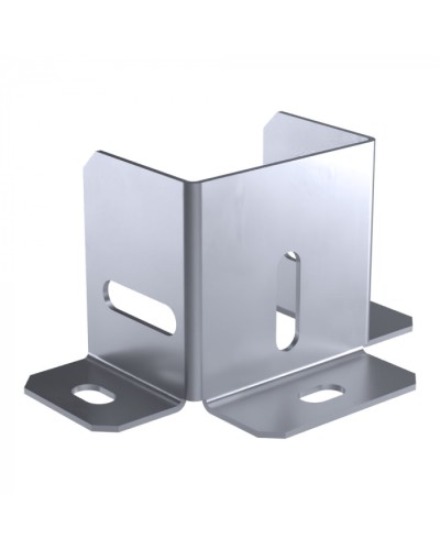 Универсальный ввод трассы лотков Стандарт INOX (AISI 316) 50х50 Промрукав (PR16.3695) в Муроме Аксессуары для лотков Pintop.ru