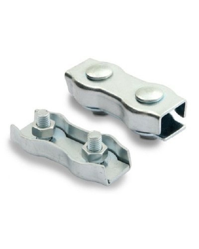 Зажим троса D10 двойной ПожТехКабель (890-506) в Муроме Трос и аксессуары Pintop.ru