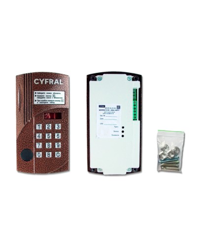 Блок вызова видеодомофона на 100 абонентов Цифрал CCD-2094.1M/РК в Муроме Вызывные аудиопанели малоабонентные Pintop.ru