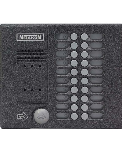 Блок вызова домофона Метаком MK20.2-MFEV в Муроме Вызывные видеопанели малоабонентные Pintop.ru