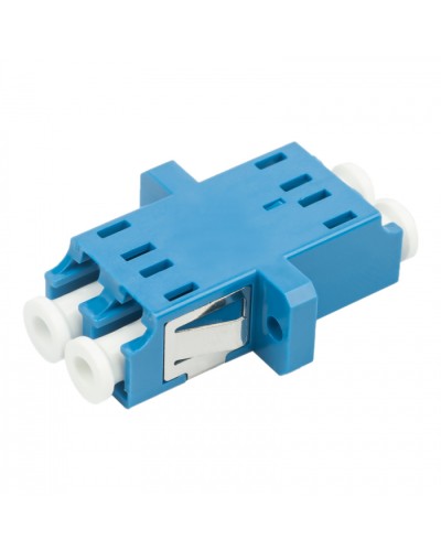 Адаптер оптический проходной LC-LC, OS2, дуплекс (duplex), синий Datarex DR-541102 в Муроме Коммутационные изделия Pintop.ru