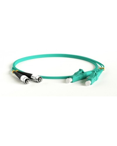 Патч-корд волоконно-оптический Hyperline FC-D2-503-FC/PR-ST/PR-H-1M-LSZH-AQ в Муроме Патч-корды оптические Pintop.ru