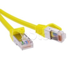 Патч-корд экранированный CAT5E F/UTP 4х2, LSZH, желтый, 10м DKC RN5EFU4500YL