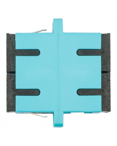 Адаптер оптический проходной SC-SC, OM3, дуплекс (duplex), бирюзовый Datarex DR-541023 в Муроме Коммутационные изделия Pintop.ru