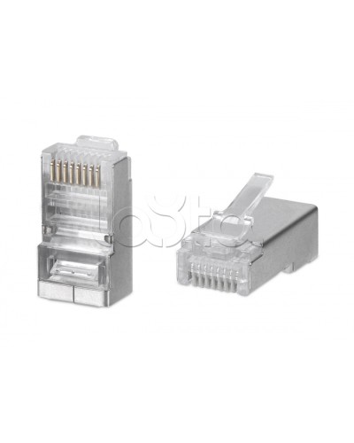 Коннектор RJ-45 Cabeus (8P8C-SH-FC) в Муроме Коннекторы и разъемы Pintop.ru