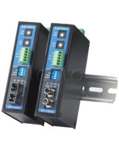 Конвертор RS-232/422/485 в оптику SM (ST) Moxa ICF-1150-S-ST-T в Муроме Дополнительное оборудование для ОПС Pintop.ru