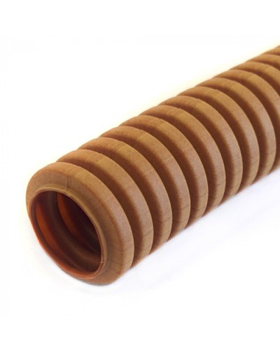 Труба гофрированная ПВХ легкая 350 Н бук с/з д25 (10 м/уп) Промрукав (PR01.0041) в Муроме Труба гофрированная Pintop.ru