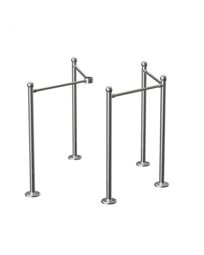 Ограждение угловое Ростов-Дон ОУ-Р (Хром) в Муроме Ограждения Pintop.ru