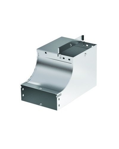 Угол CSSS 90 вертикальный внутр. переходник лев. осн. 600 в комплекте с крепежными элементами и соединительным в Муроме Аксессуары для лотков Pintop.ru