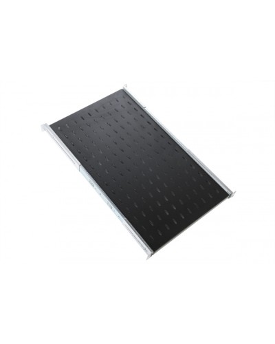 Полка выдвижная перфорированная 750мм ЦМО ТСВ-75-9005 в Муроме Полки для шкафов и стоек Pintop.ru