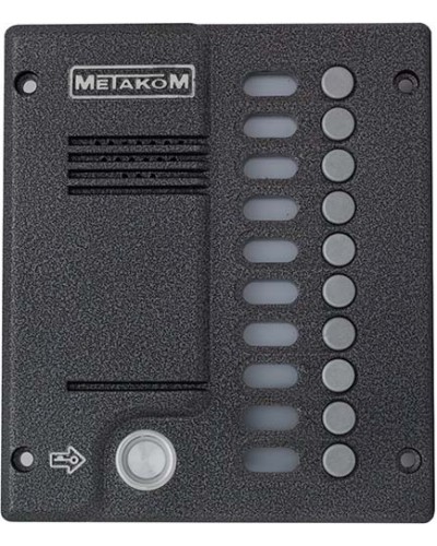 Блок вызова домофона Метаком MК10.2-TM4EVN в Муроме Вызывные видеопанели малоабонентные Pintop.ru