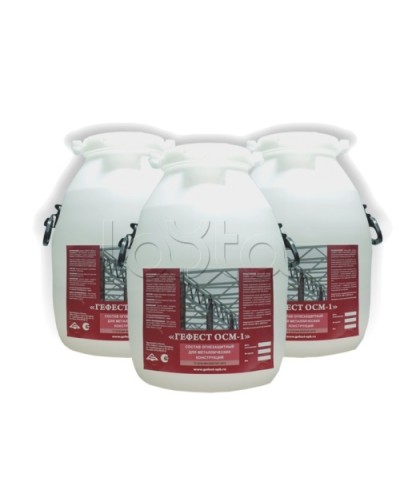 Cостав огнезащитный для металлических конструкций Гефест ОСМ-1 в Муроме Огнезащитные краски Pintop.ru