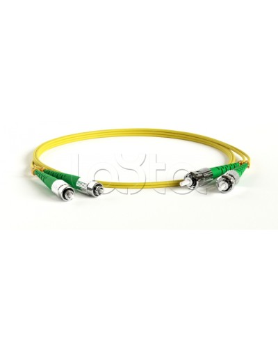 Патч-корд волоконно-оптический Hyperline FC-D2-9-LC/UR-LC/UR-H-20M-LSZH-YL в Муроме Патч-корды оптические Pintop.ru