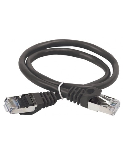 ITK Коммутационный шнур (патч-корд), кат.5Е FTP, 5м, черный (PC09-C5EF-5M) в Муроме Патч-корды и пигтейлы Pintop.ru