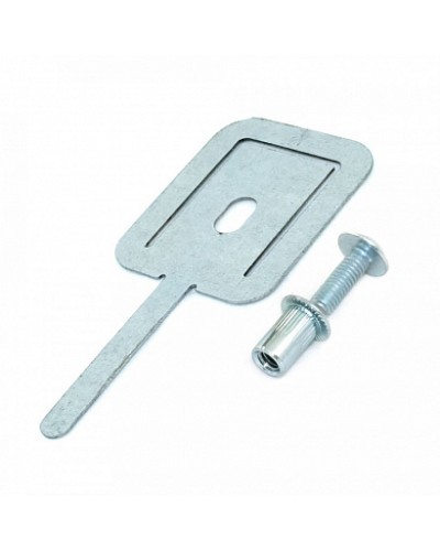 Комплекты для крепления ОКЛ с использованием винта, заклепки и хомута FR ПР-40 (100 шт) Промрукав (PR08.5204) в Муроме Огнестойкие кабельные линии Pintop.ru