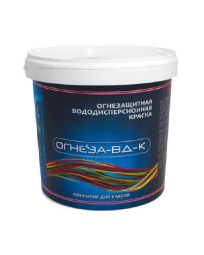 Краска огнезащитная водно-дисперсионнаявспучивающаясядля кабелей Огнеза марки«ОГНЕЗА-ВД-К» , ведро 25 кг., цвет белый в Муроме Огнезащитные краски Pintop.ru