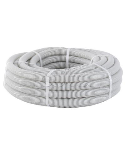 Труба гофр. ПВХ с протяжкой d16 мм (10 м) серая EKF-Plast (tg-z-16-10m) в Муроме Труба гофрированная Pintop.ru