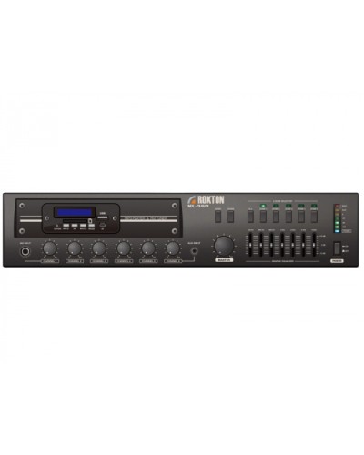 Микшер-усилитель 600 Вт ROXTON MX-600 в Муроме Система оповещения и трансляции Roxton Pintop.ru