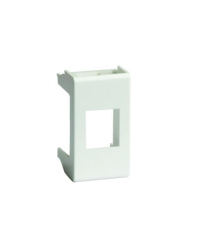 Адаптер для keystone, VIVA, 1 мод, цвет серый DKC 45107 в Муроме Аксессуары для стоек и шкафов Pintop.ru