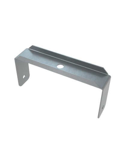 Скоба для подвеса на шпильке 150 мм INOX304 КМ-Профиль (SPS150 INOX304) в Муроме Держатели, клипсы, скобы Pintop.ru