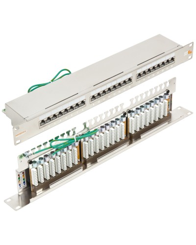 Патч-панель 19, 1U, 24xRJ45 кат.6А NIKOMAX NMC-RP24SA2-1U-MT в Муроме Патч панель Pintop.ru