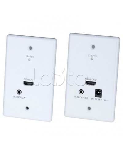 Комплект передачи HDMI с обратным ИК-повторителем SC&T HW01 в Муроме Видеоусилители, Модуляторы, Делители Pintop.ru