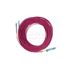 Патч-корд MM 50/125(OM4), LC-LC, duplex, 10G/40G, LSZH, 25 м Hyperline FC-D2-504-LC/PR-LC/PR-H-25M-LSZH-MG