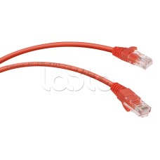 Патч-корд UTP, категория 6, 2 м, неэкранированный, красный Cabeus PC-UTP-RJ45-Cat.6-2m-RD